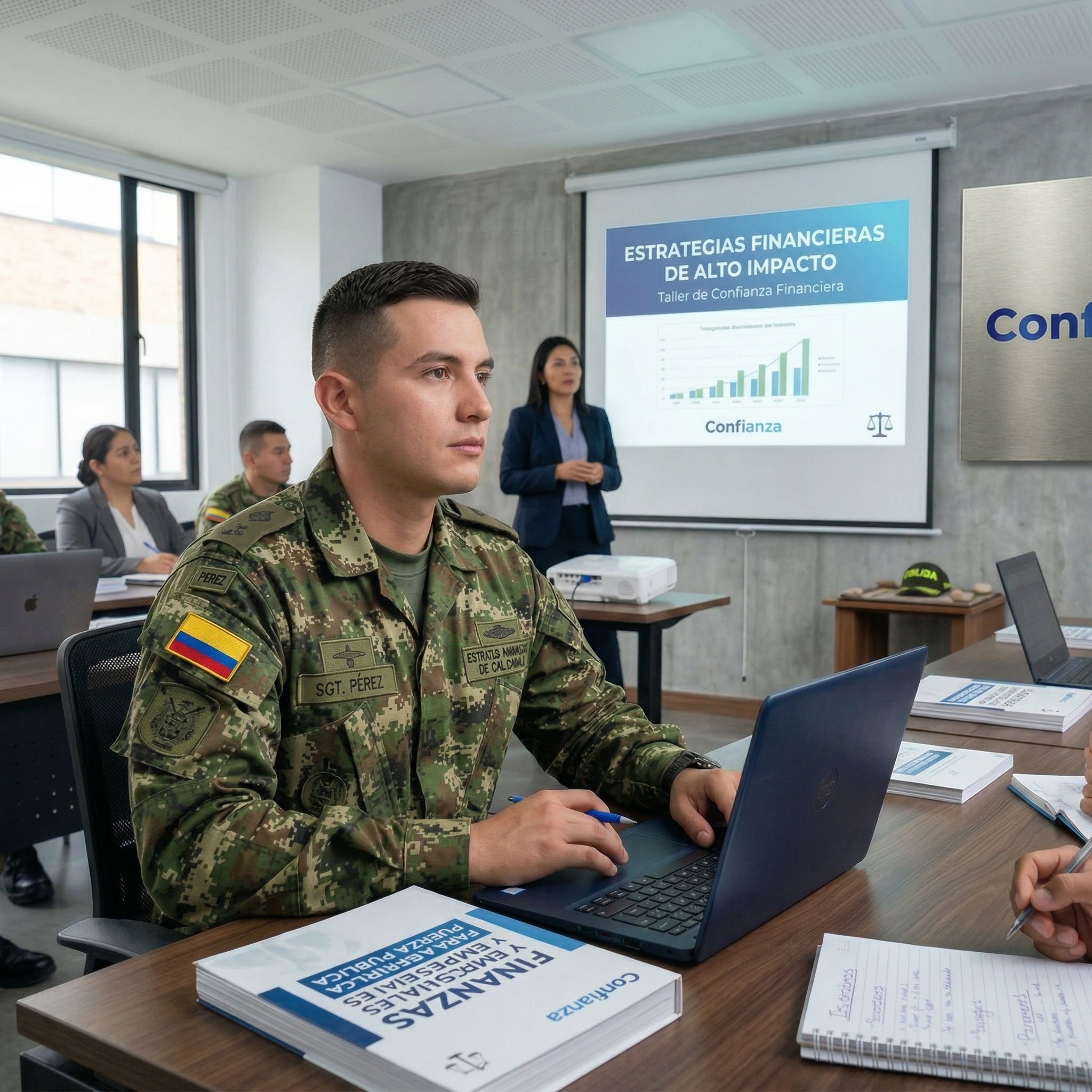 Salud financiera y orientación económica para policías y militares